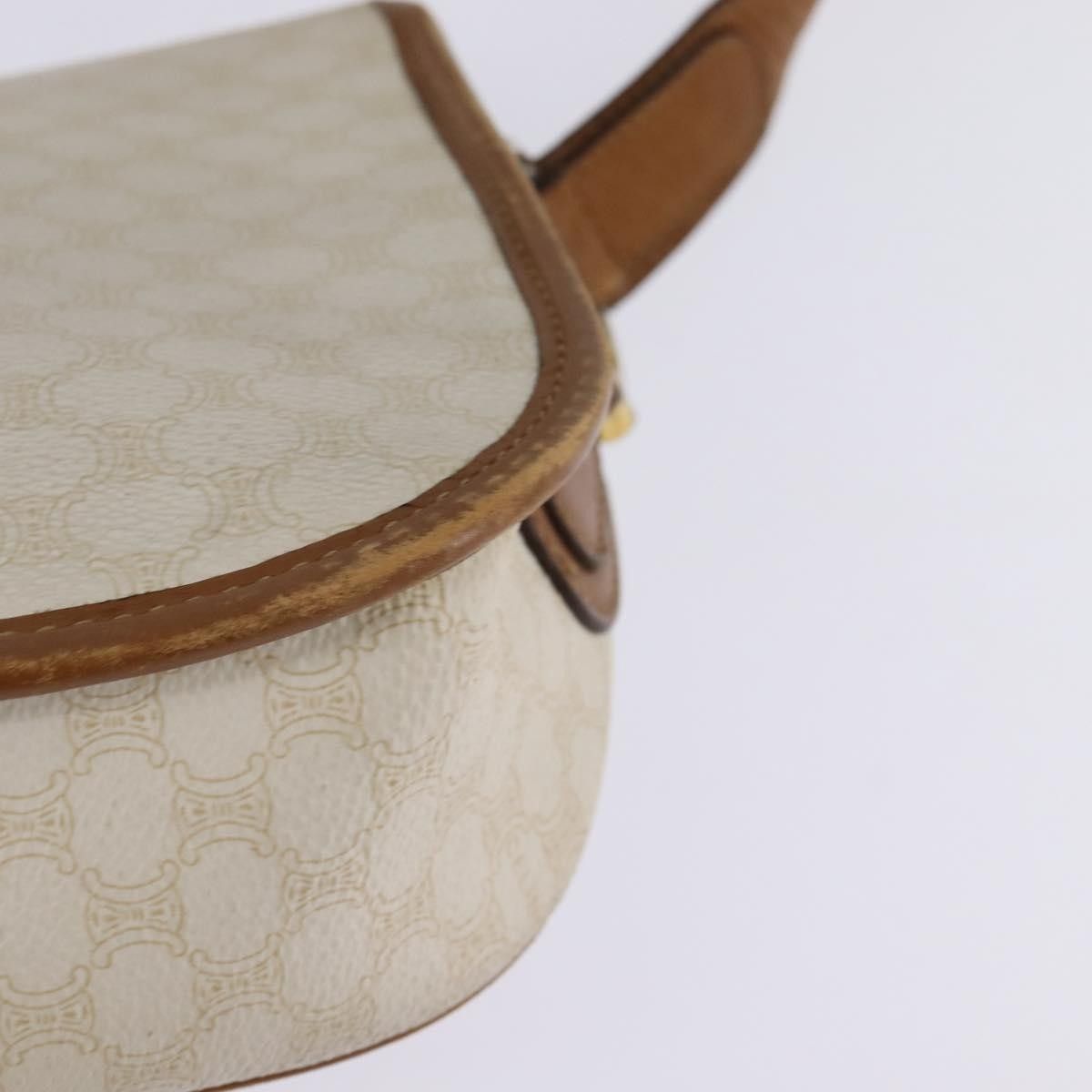 Celine Celine Vintage Macadam Shoulder Bag Canvas and Leather Size ONE SIZE - 10 Thumbnail