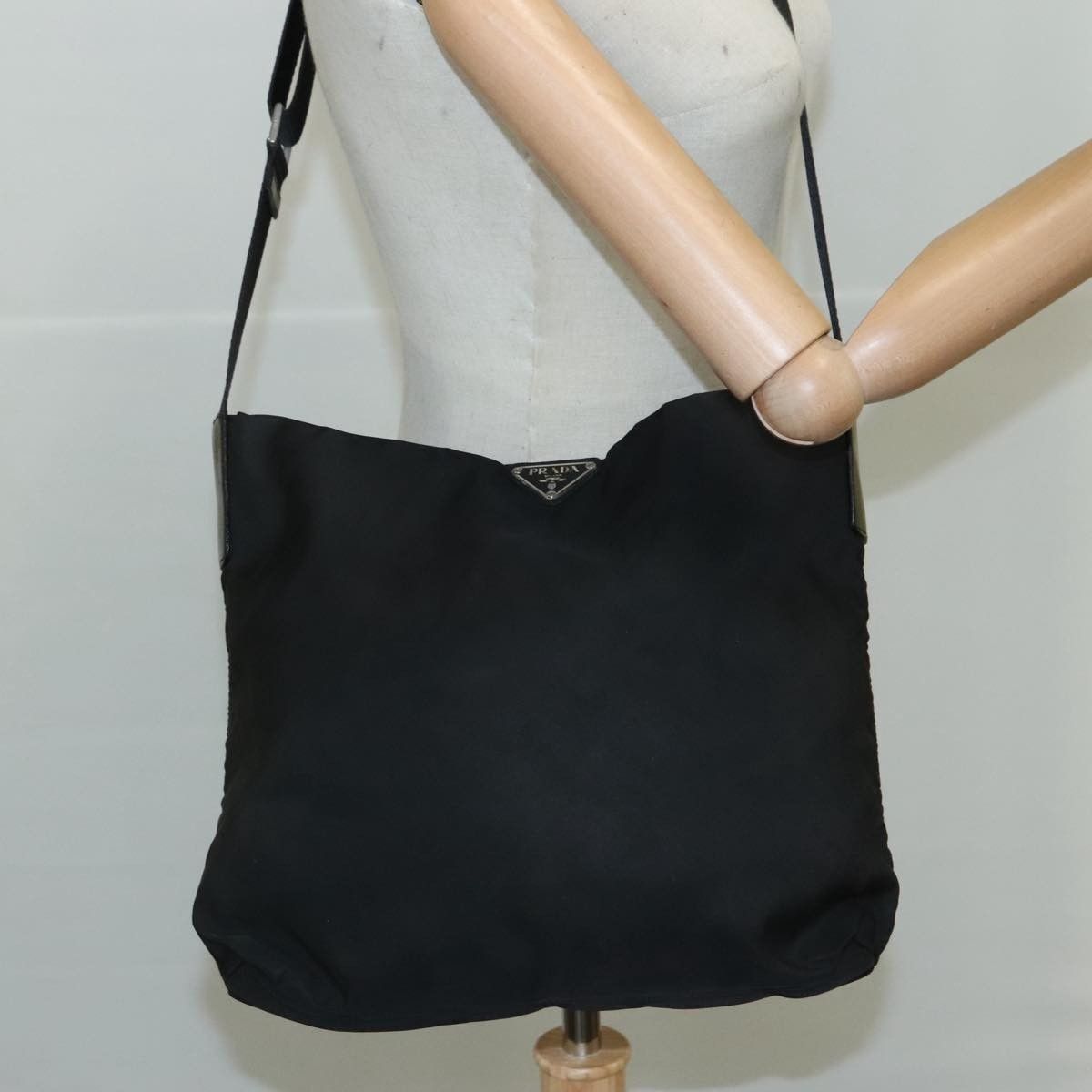 Prada Prada Flat Messenger Bag Tessuto Size ONE SIZE - 15 Thumbnail