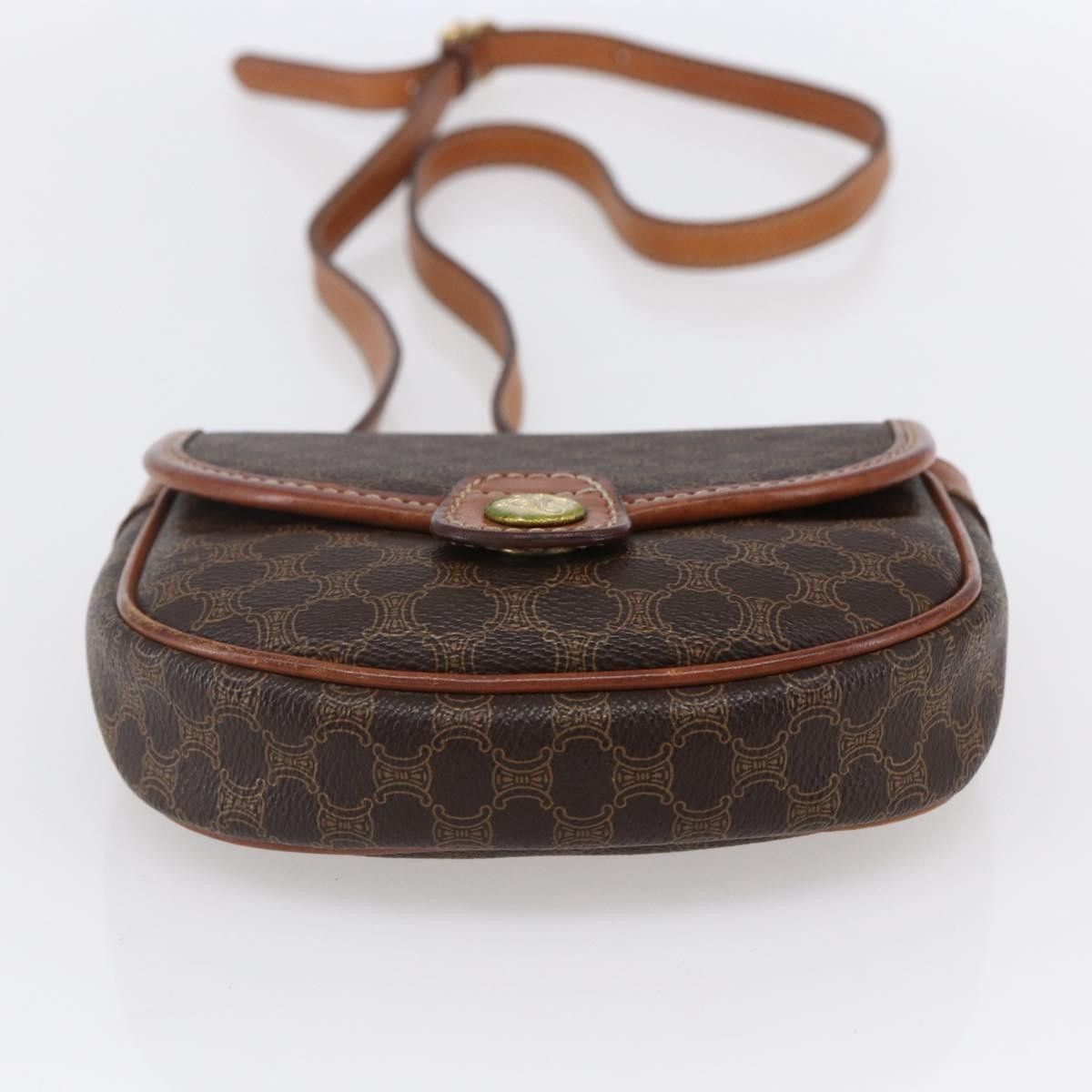 Celine Celine Vintage Macadam Shoulder Bag Canvas and Leather Size ONE SIZE - 17 Thumbnail
