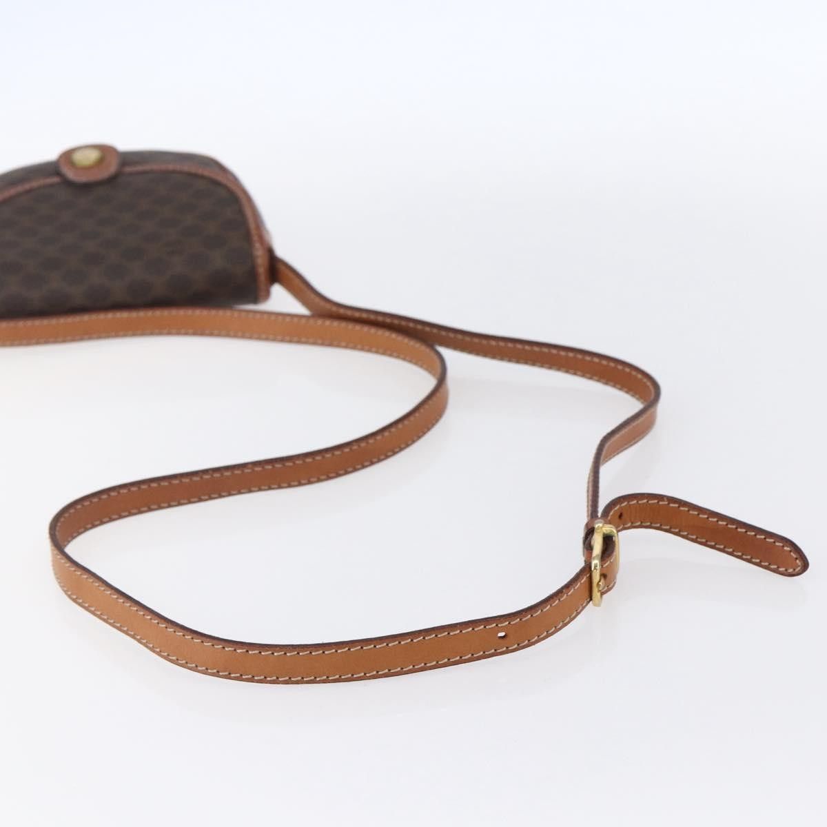 Celine Celine Vintage Macadam Shoulder Bag Canvas and Leather Size ONE SIZE - 8 Thumbnail