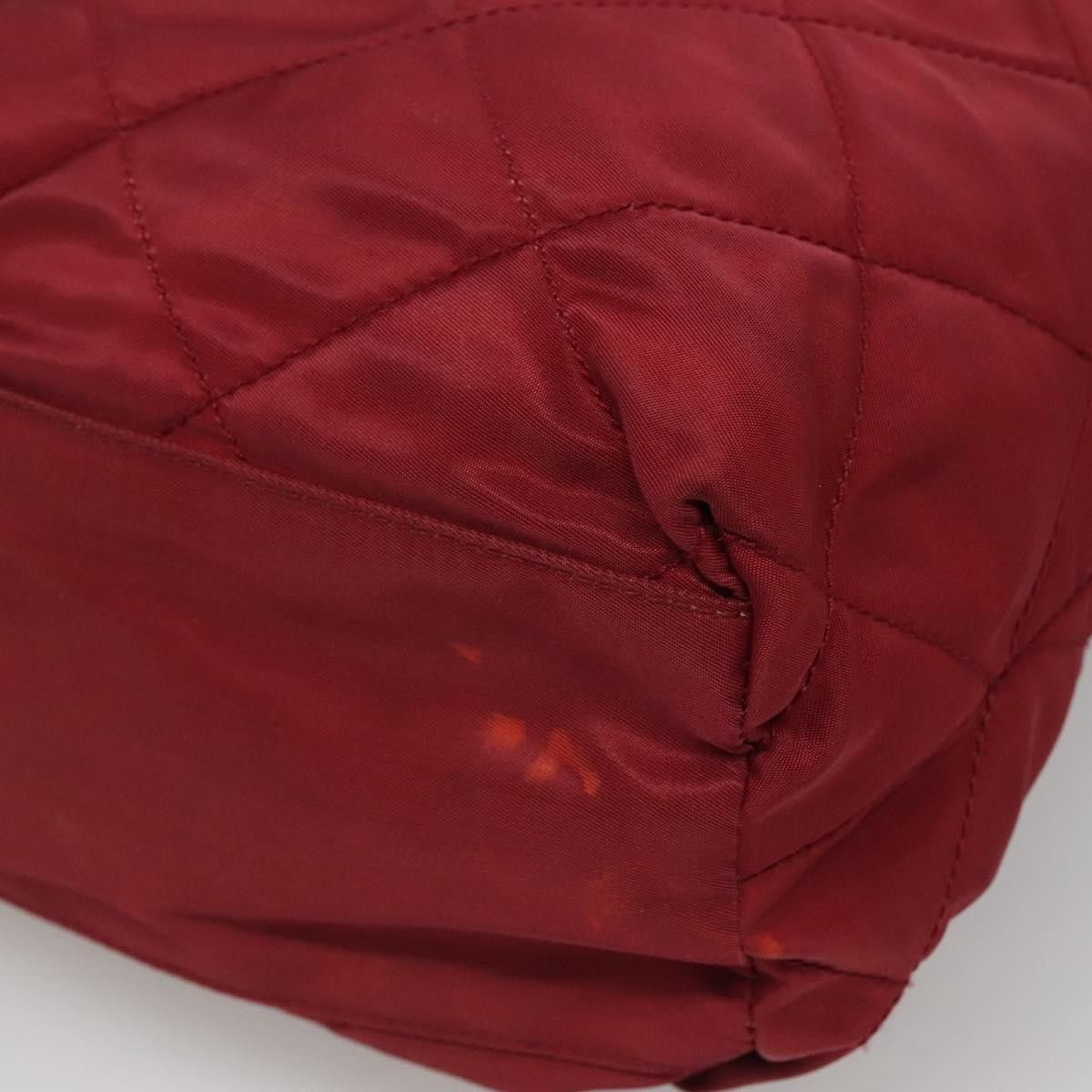Prada Prada Chain Zip Tote Quilted Tessuto Size ONE SIZE - 9 Thumbnail
