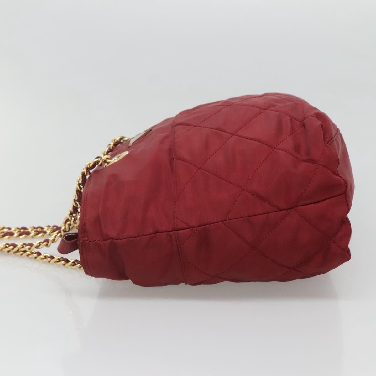 Prada Prada Chain Zip Tote Quilted Tessuto Size ONE SIZE - 4 Thumbnail