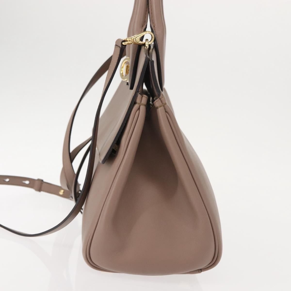 Salvatore Ferragamo Salvatore Ferragamo Studio Satchel Leather Size ONE SIZE - 3 Thumbnail