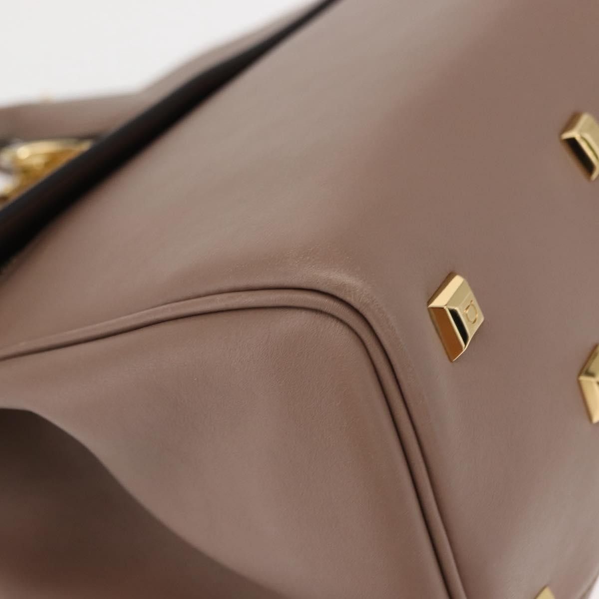 Salvatore Ferragamo Salvatore Ferragamo Studio Satchel Leather Size ONE SIZE - 9 Thumbnail