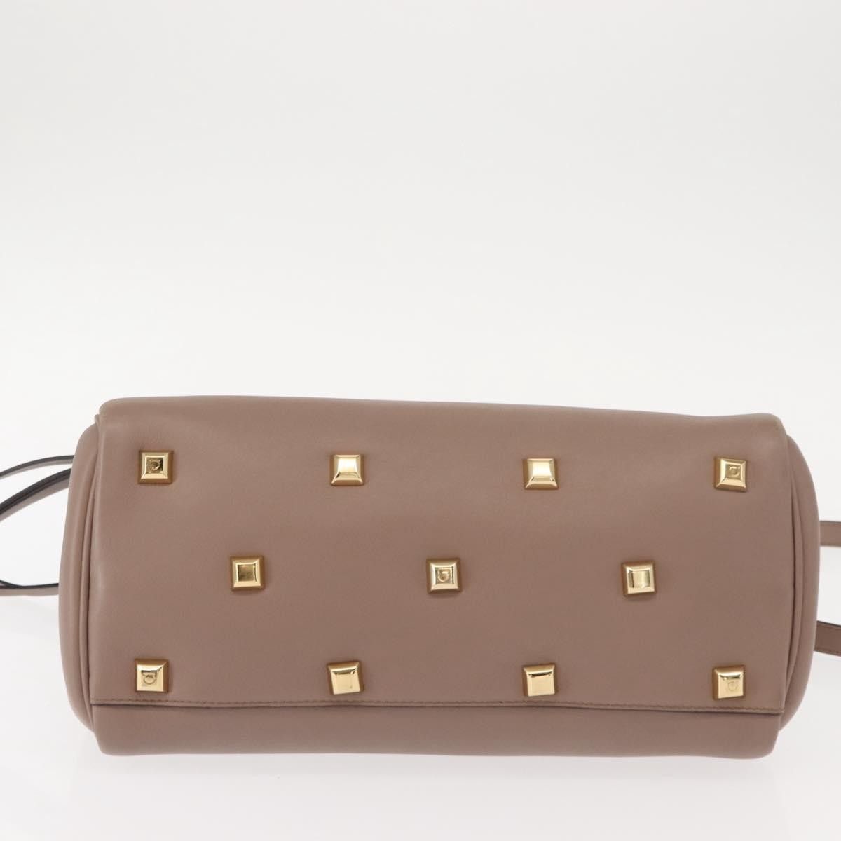 Salvatore Ferragamo Salvatore Ferragamo Studio Satchel Leather Size ONE SIZE - 17 Thumbnail