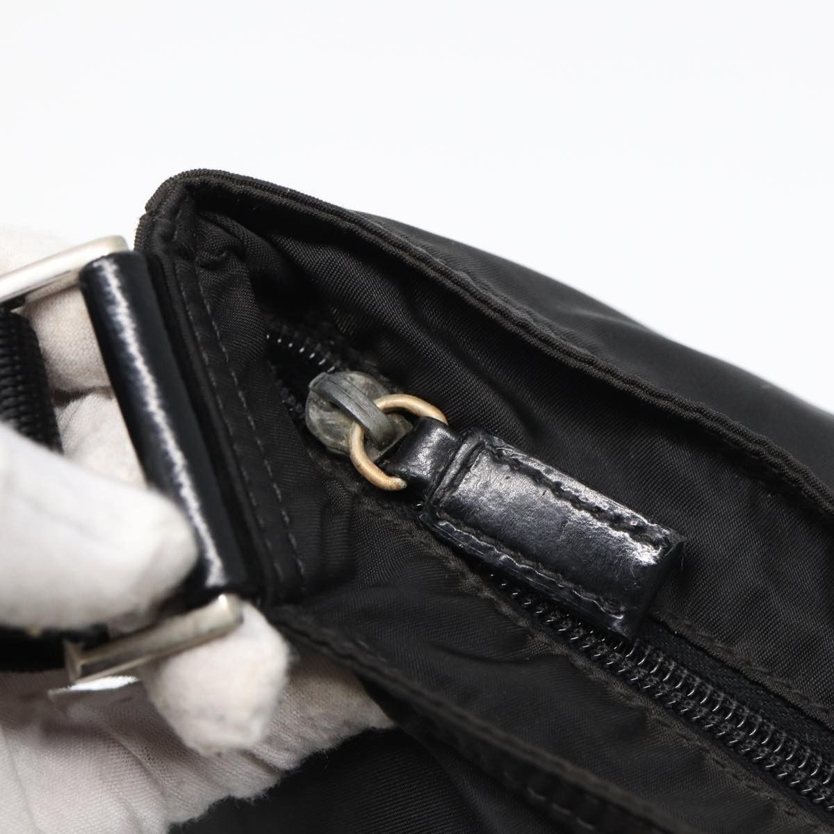 Prada Prada Flat Messenger Bag Tessuto Size ONE SIZE - 14 Thumbnail