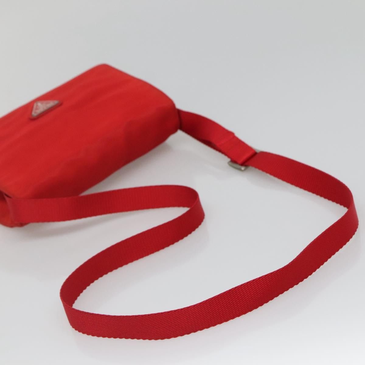 Prada Prada Logo Flap Shoulder Bag Tessuto Size ONE SIZE - 8 Thumbnail
