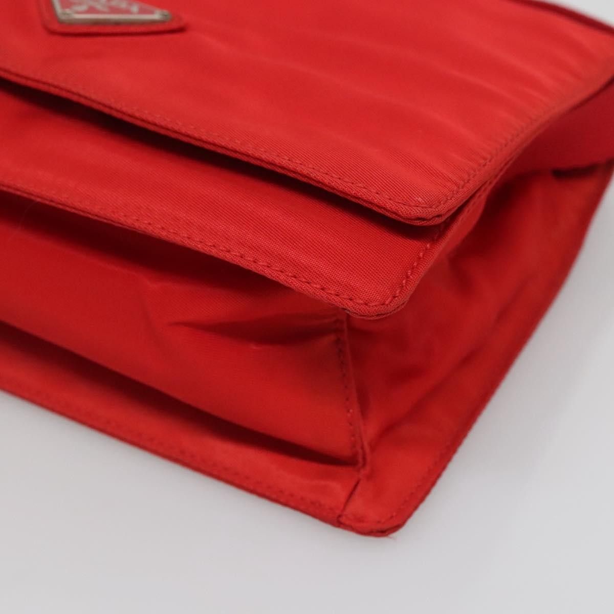 Prada Prada Logo Flap Shoulder Bag Tessuto Size ONE SIZE - 9 Thumbnail