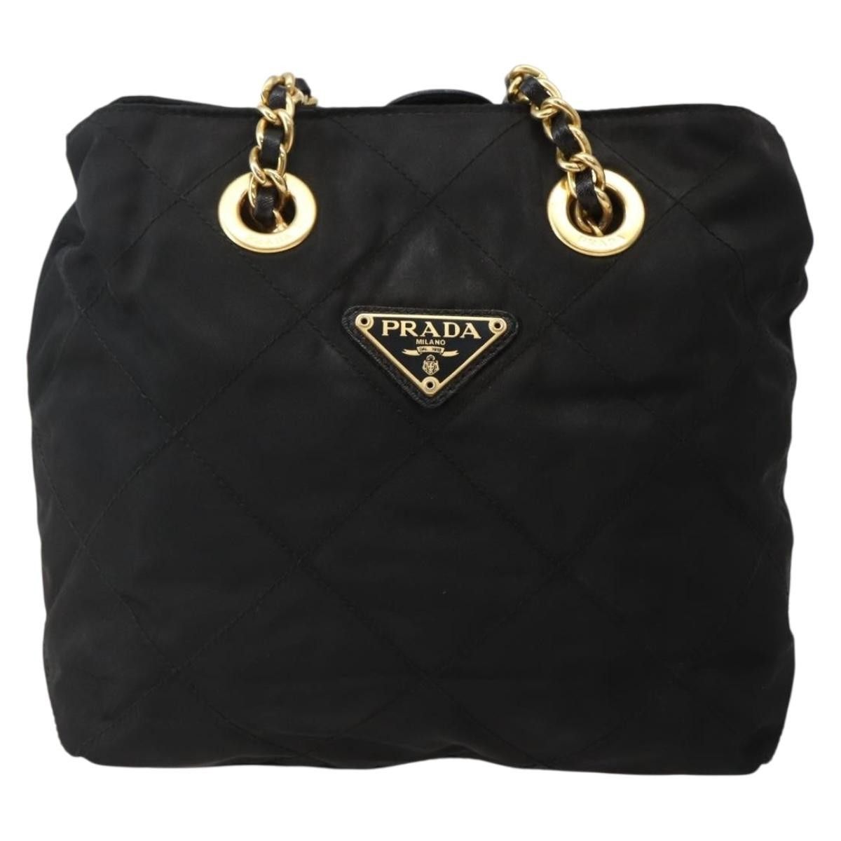 Prada Prada Re-Edition 1995 Chain Tote Quilted Re-Nylon Size ONE SIZE - 22 Thumbnail