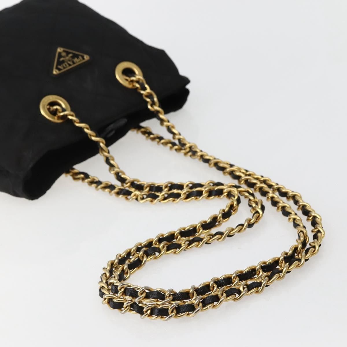 Prada Prada Re-Edition 1995 Chain Tote Quilted Re-Nylon Size ONE SIZE - 9 Thumbnail