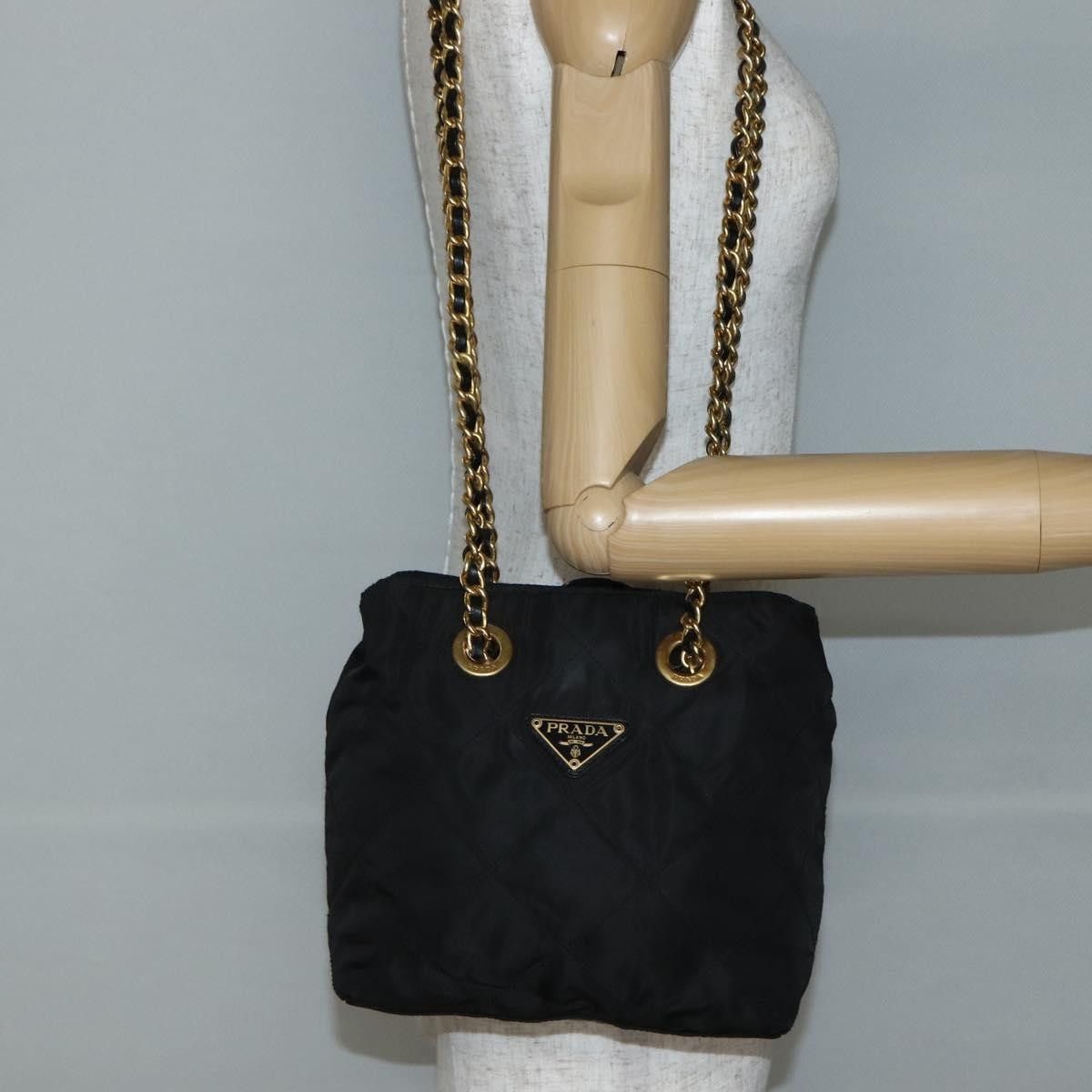 Prada Prada Re-Edition 1995 Chain Tote Quilted Re-Nylon Size ONE SIZE - 16 Thumbnail