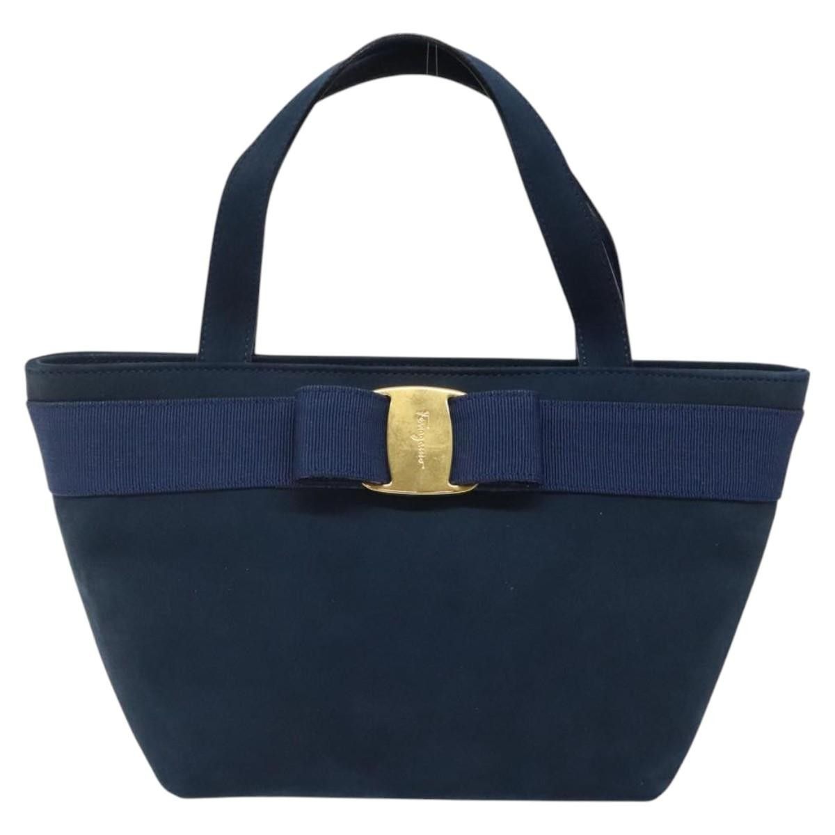 Salvatore Ferragamo Salvatore Ferragamo Vala Handbag Suede Size ONE SIZE - 18 Thumbnail