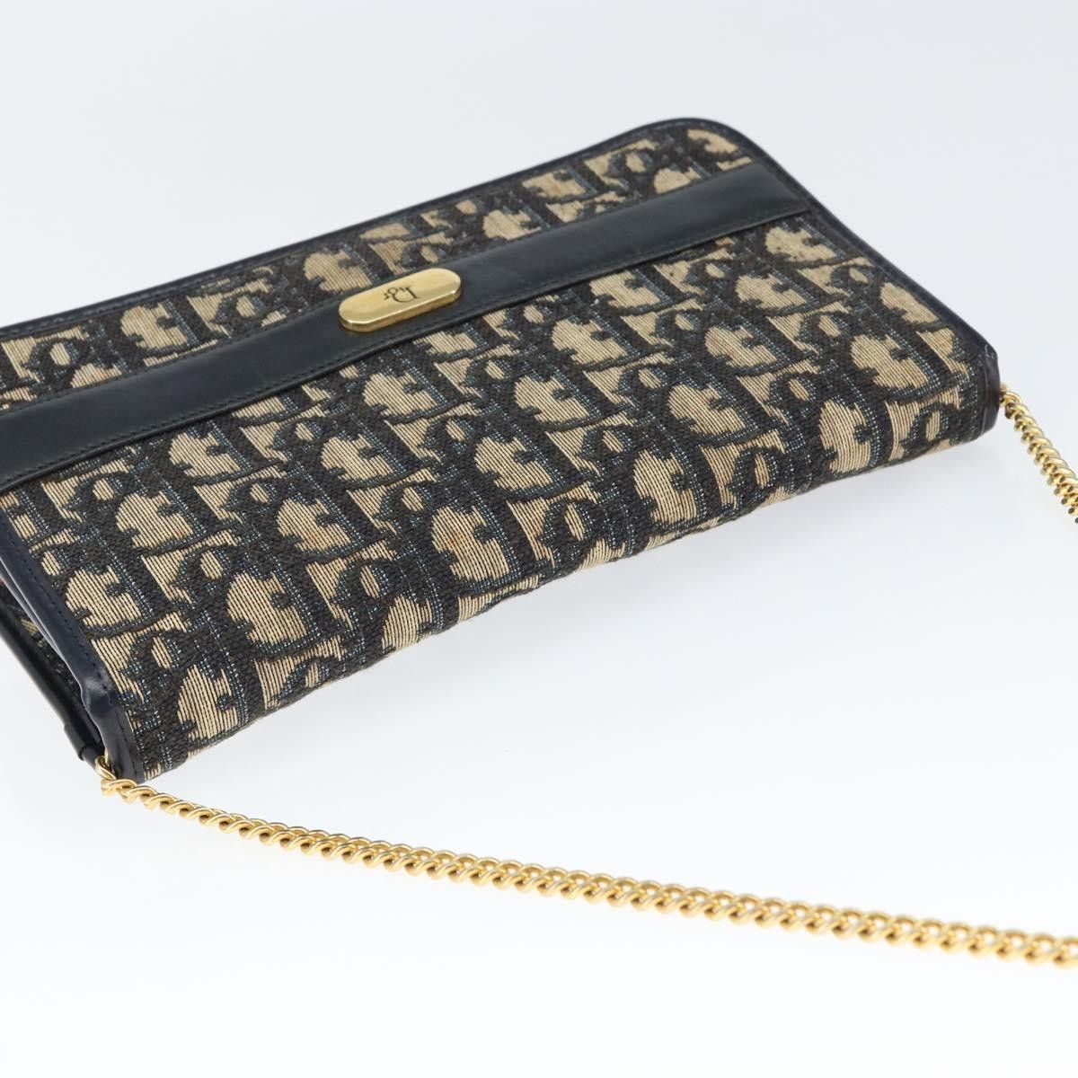 Dior Christian Dior Vintage Trotter Shoulder Bag Canvas Size ONE SIZE - 15 Thumbnail