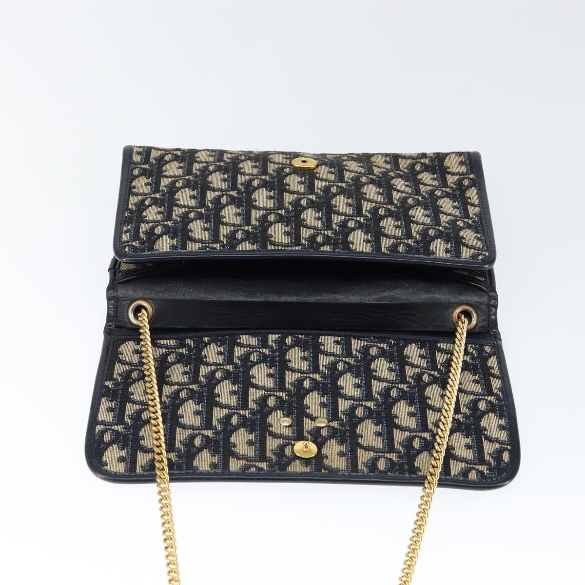 Dior Christian Dior Vintage Trotter Shoulder Bag Canvas Size ONE SIZE - 18 Thumbnail
