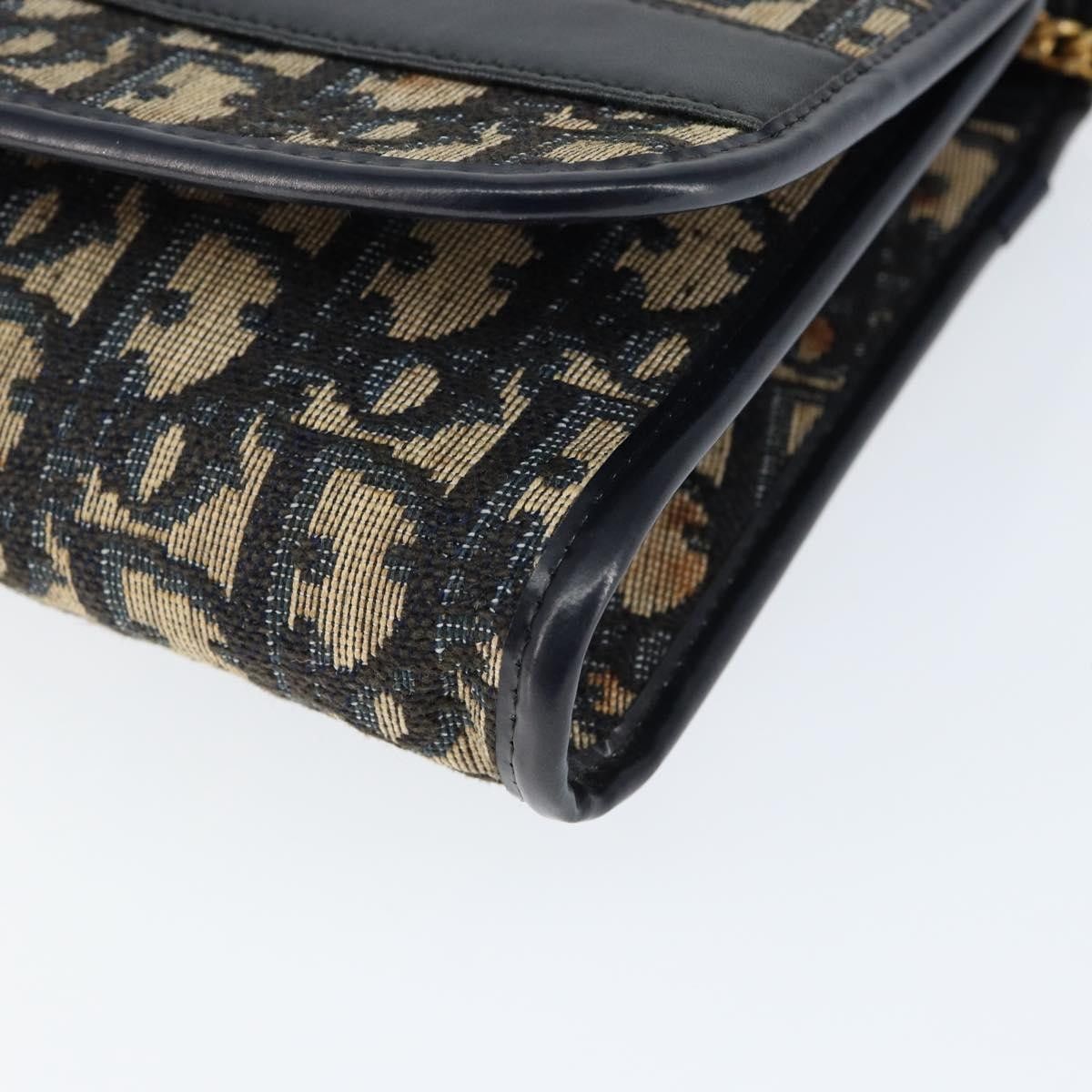 Dior Christian Dior Vintage Trotter Shoulder Bag Canvas Size ONE SIZE - 8 Thumbnail