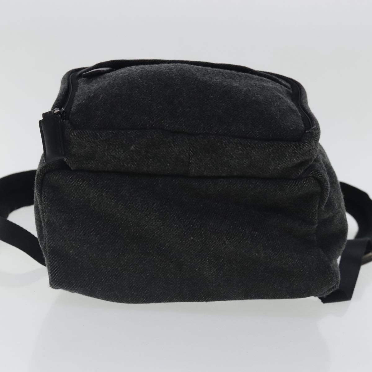 Prada Prada Single Buckle Pocket Backpack Wool Size ONE SIZE - 22 Thumbnail