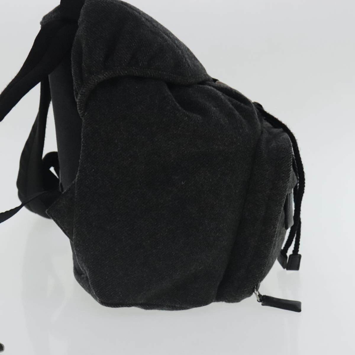 Prada Prada Single Buckle Pocket Backpack Wool Size ONE SIZE - 4 Thumbnail