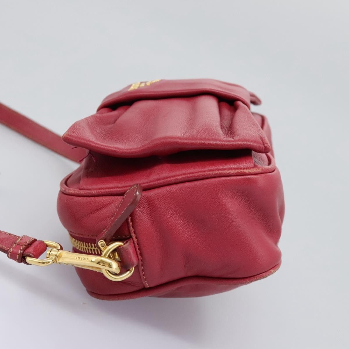 Prada Prada Bow Camera Crossbody Bag Nappa Leather Size ONE SIZE - 3 Thumbnail