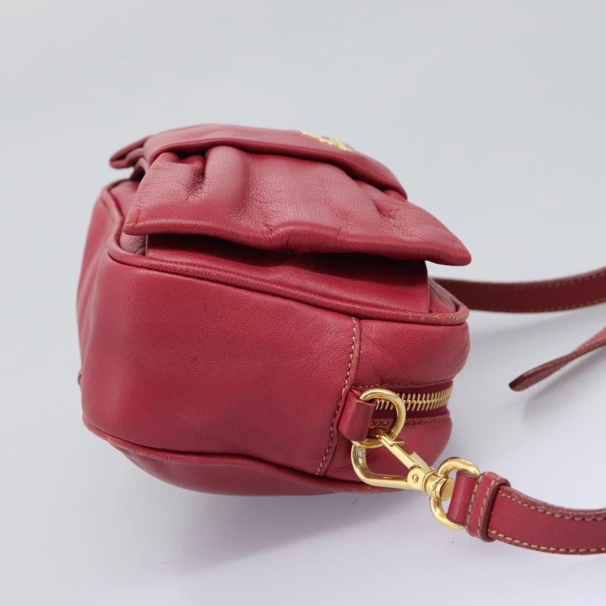 Prada Prada Bow Camera Crossbody Bag Nappa Leather Size ONE SIZE - 4 Thumbnail