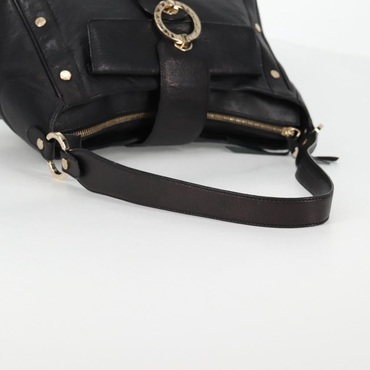 Bvlgari Bvlgari Chandra Top Handle Bag Leather Size ONE SIZE - 8 Thumbnail