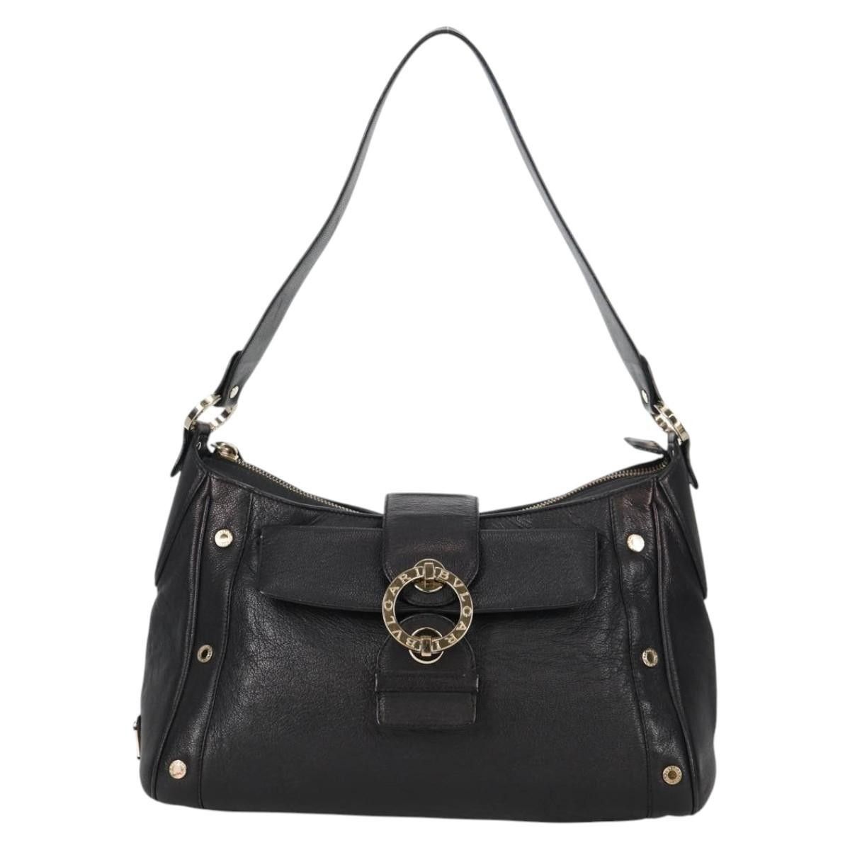 Bvlgari Bvlgari Chandra Top Handle Bag Leather Size ONE SIZE - 19 Thumbnail