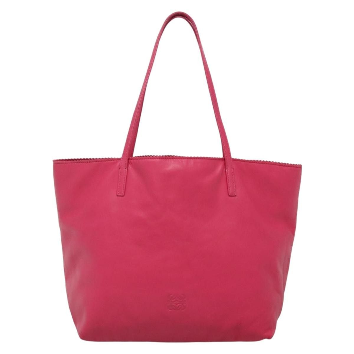 Loewe Loewe Anagram Tote Leather Size ONE SIZE - 19 Thumbnail