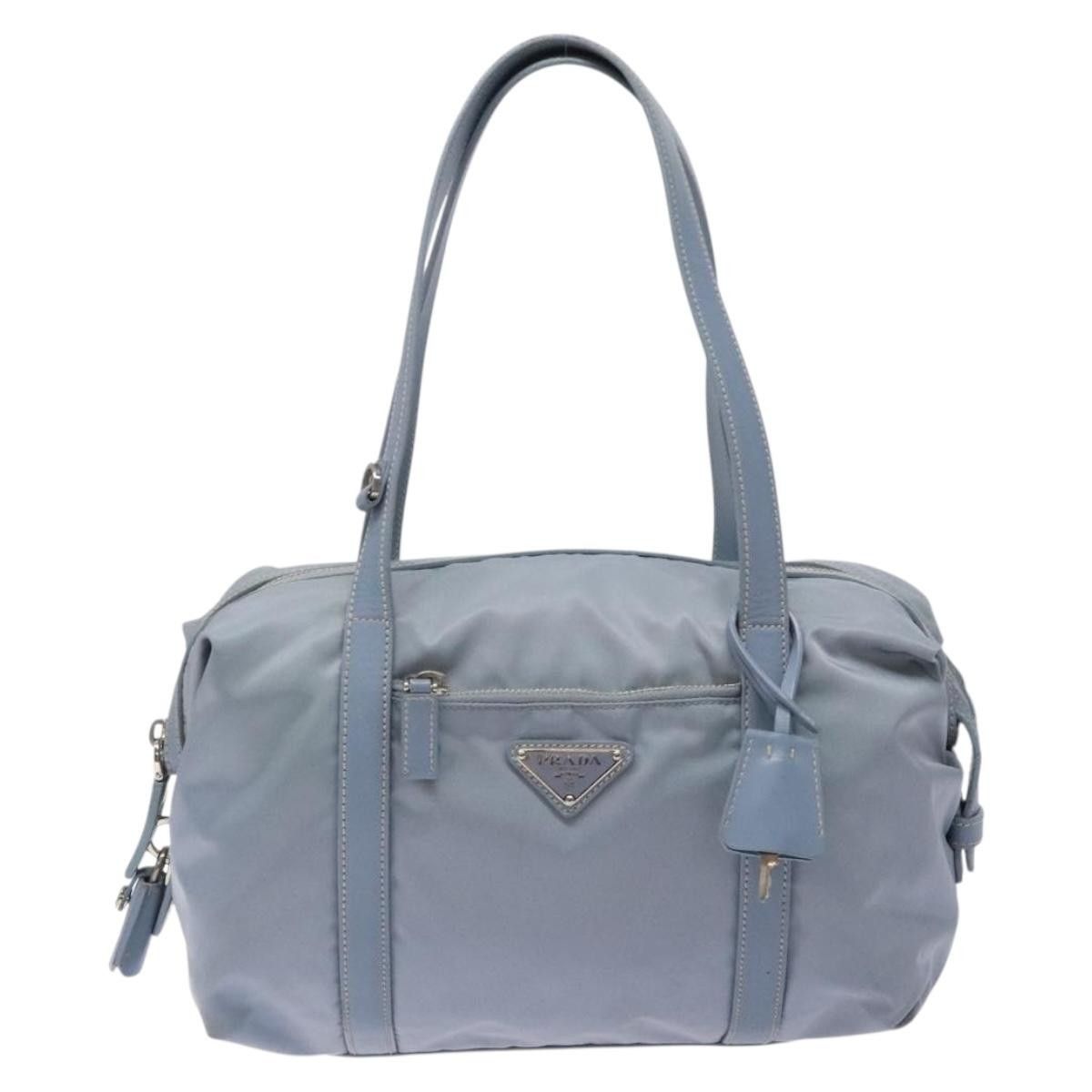 Prada Prada Weekend Duffle Bag Tessuto with Saffiano Leather Size ONE SIZE - 19 Thumbnail