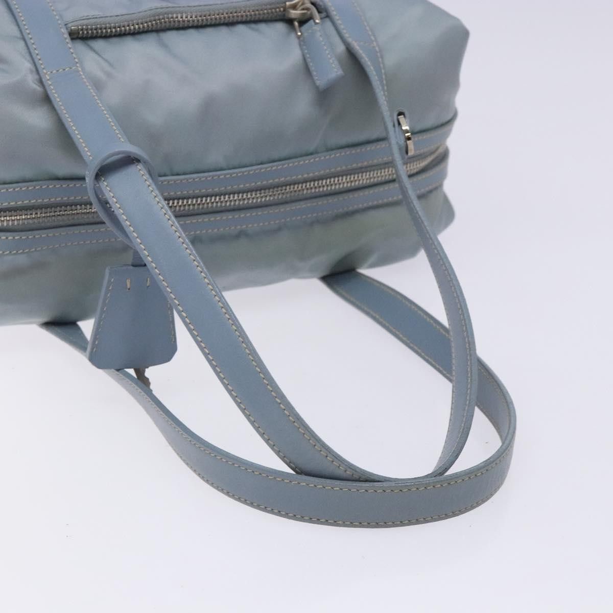 Prada Prada Weekend Duffle Bag Tessuto with Saffiano Leather Size ONE SIZE - 8 Thumbnail