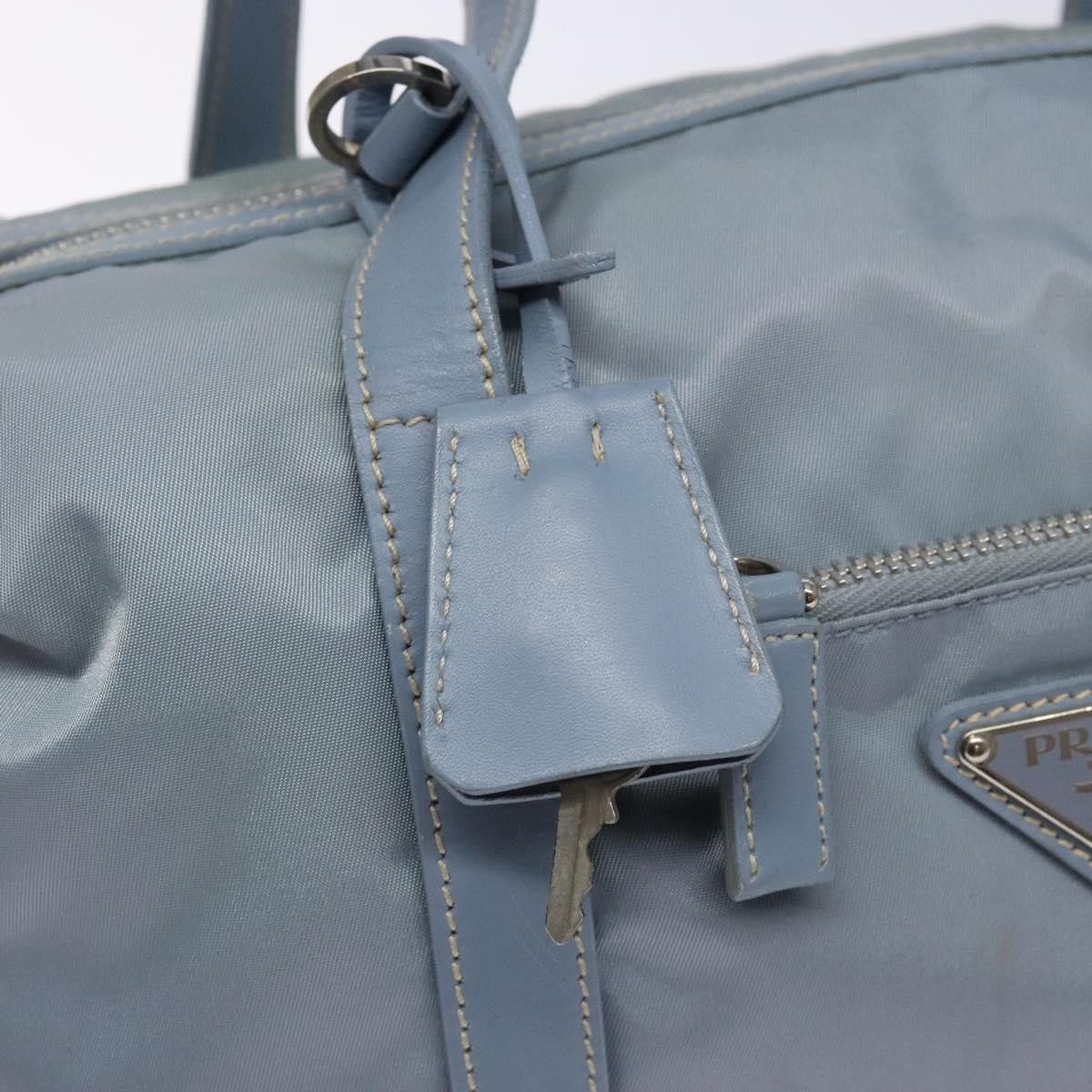 Prada Prada Weekend Duffle Bag Tessuto with Saffiano Leather Size ONE SIZE - 14 Thumbnail