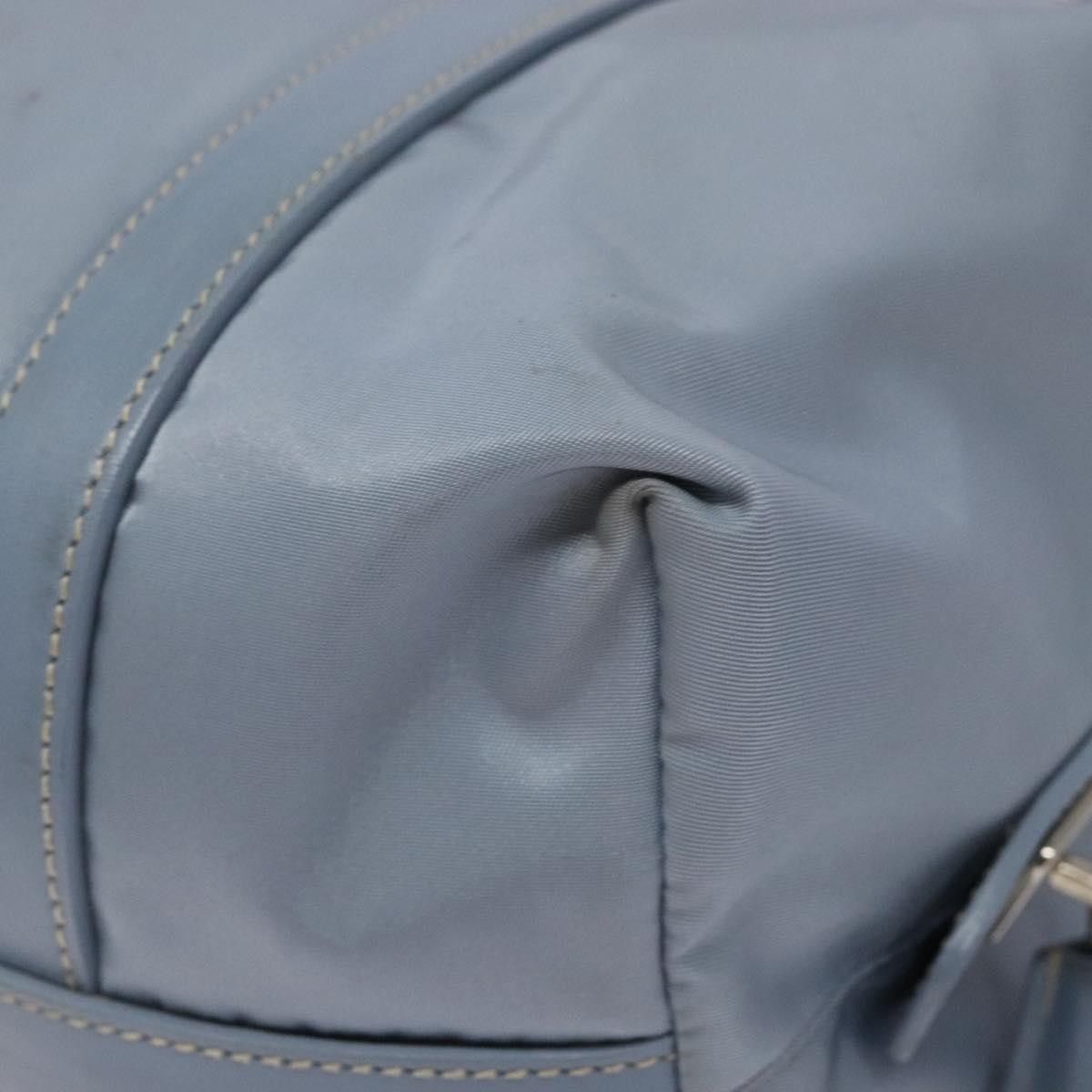 Prada Prada Weekend Duffle Bag Tessuto with Saffiano Leather Size ONE SIZE - 11 Thumbnail