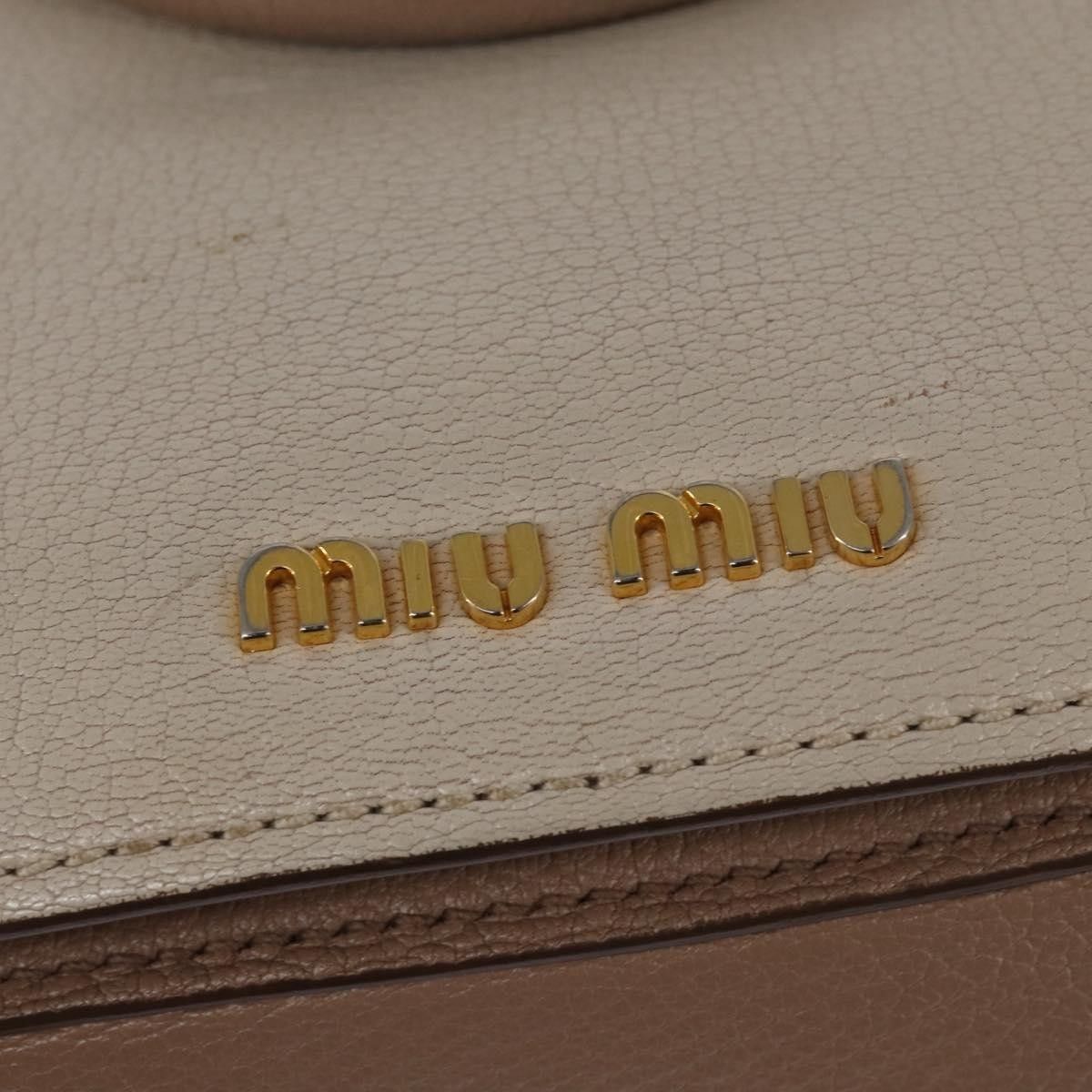 Miu Miu Miu Miu Madras Convertible Lock Tote Leather Size ONE SIZE - 6 Thumbnail