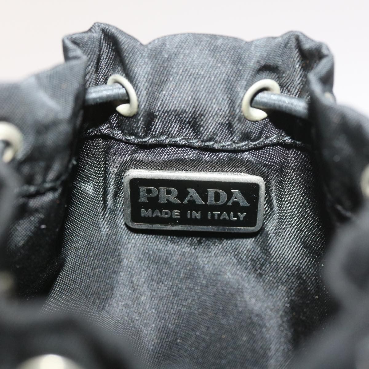 Prada Prada Drawstring Crossbody Pouch Tessuto Size ONE SIZE - 6 Thumbnail