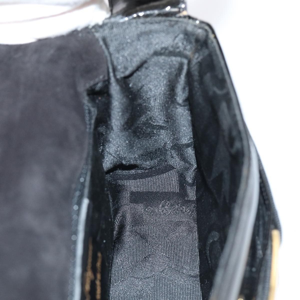 Salvatore Ferragamo Salvatore Ferragamo Vala Shoulder Bag Patent Leather Size ONE SIZE - 20 Thumbnail
