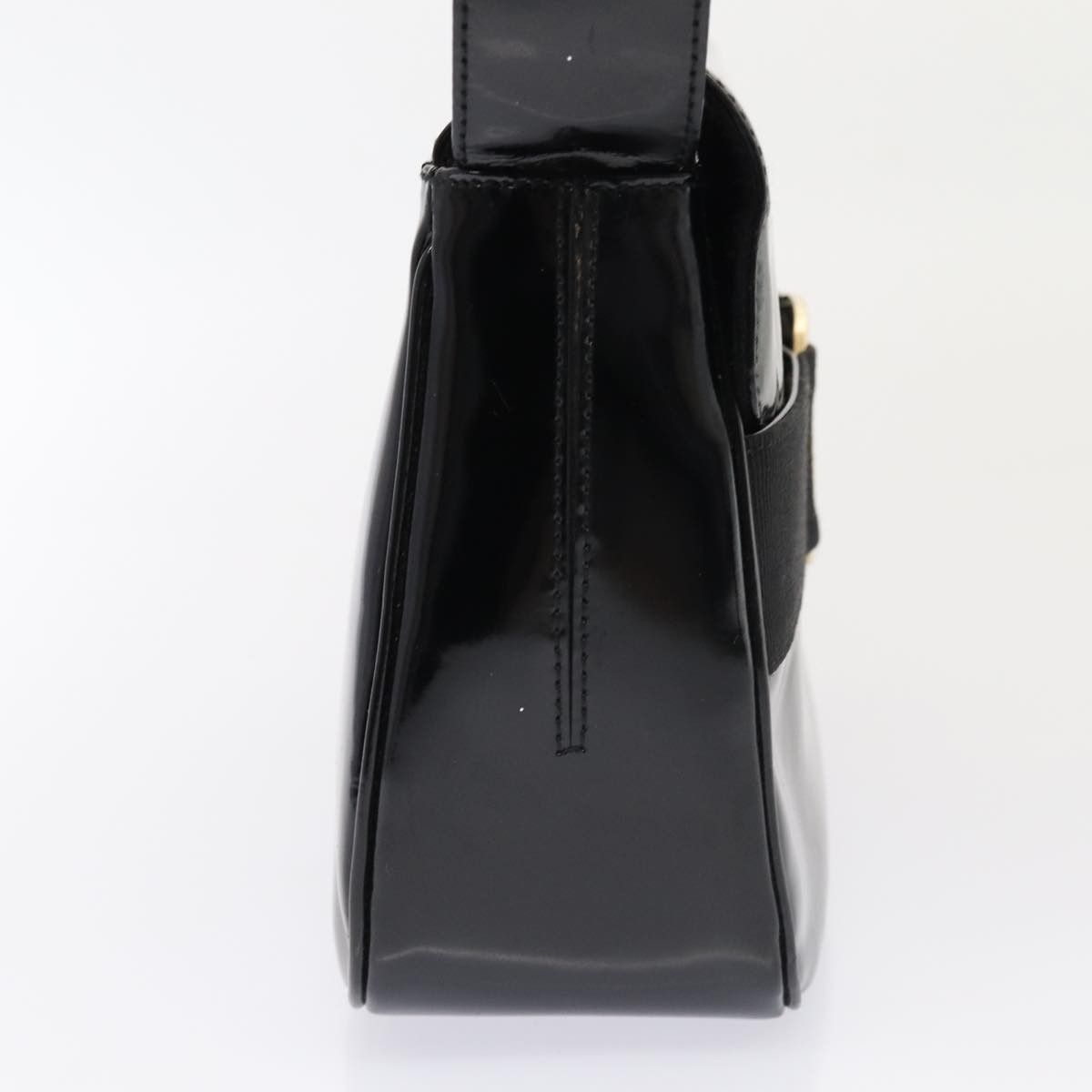 Salvatore Ferragamo Salvatore Ferragamo Vala Shoulder Bag Patent Leather Size ONE SIZE - 4 Thumbnail