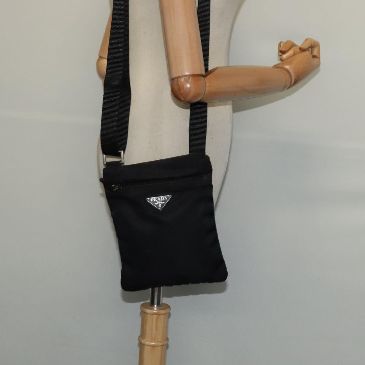 Prada Prada Flat Messenger Bag Tessuto Size ONE SIZE - 14 Thumbnail