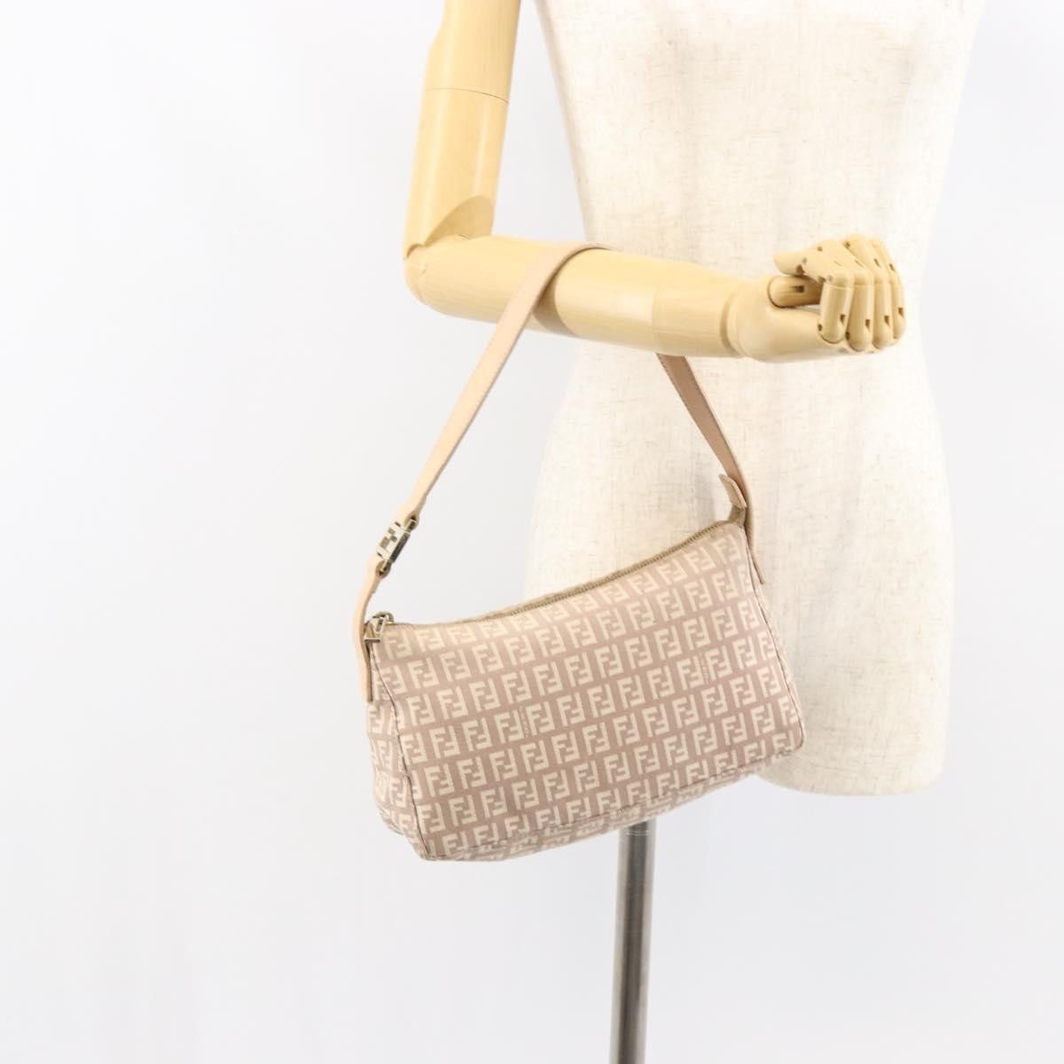 Fendi Fendi Pochette Shoulder Bag Zucchino Canvas Size ONE SIZE - 14 Thumbnail