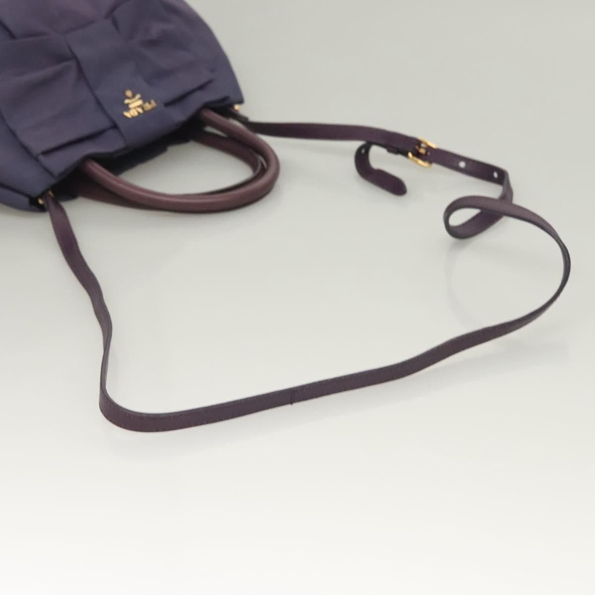 Prada Prada Bow Tote Tessuto Size ONE SIZE - 18 Thumbnail