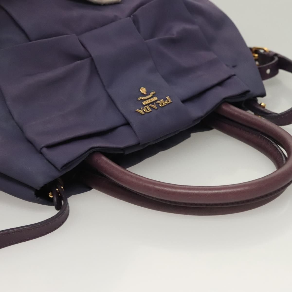 Prada Prada Bow Tote Tessuto Size ONE SIZE - 8 Thumbnail