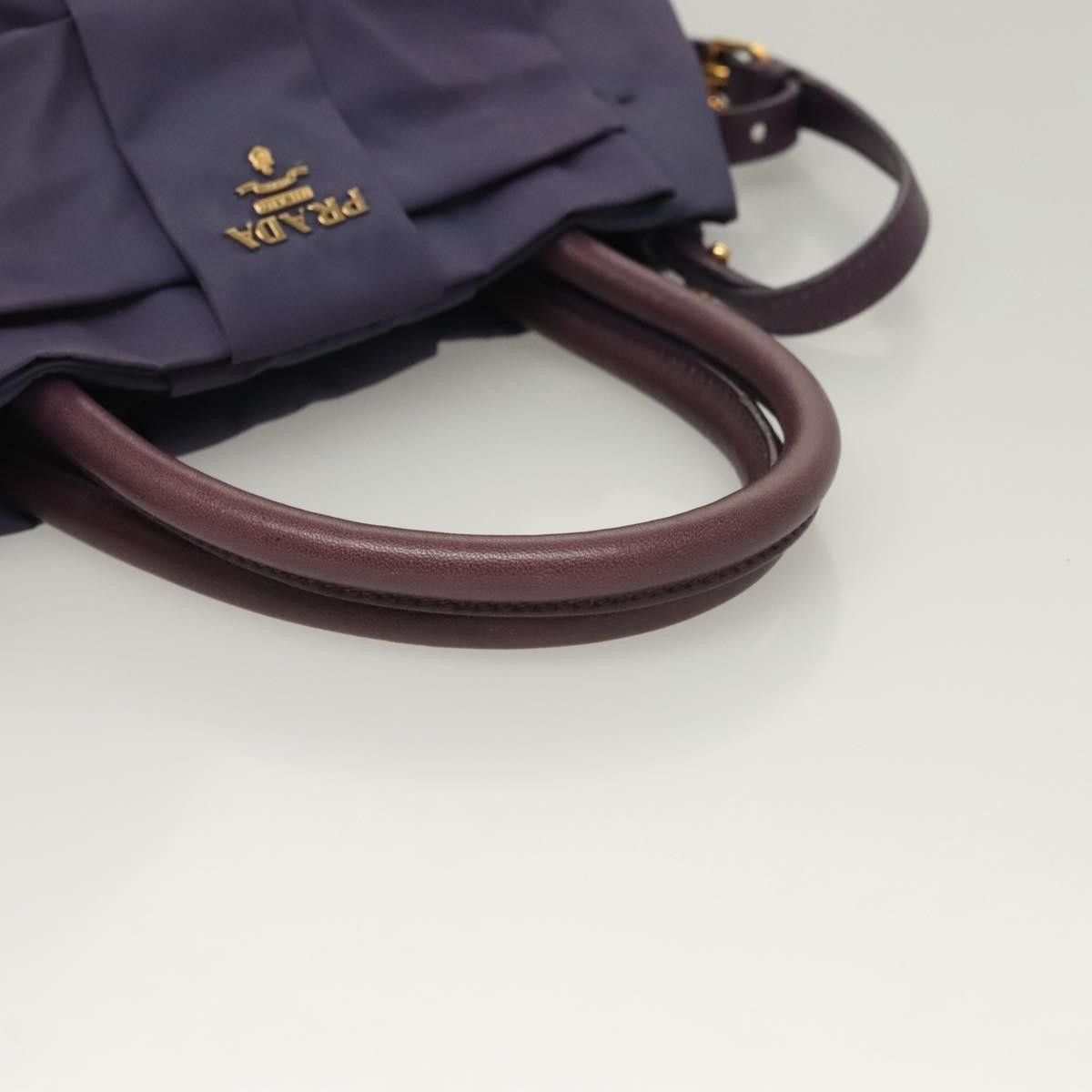 Prada Prada Bow Tote Tessuto Size ONE SIZE - 17 Thumbnail