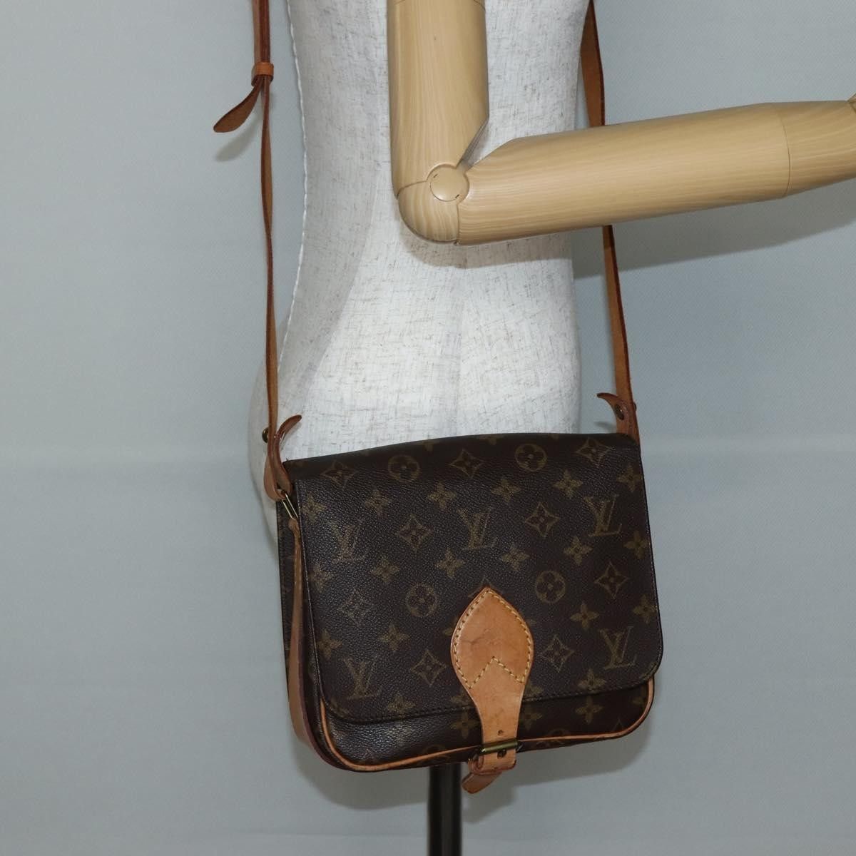 Louis Vuitton Louis Vuitton Cartouchiere Handbag Monogram Canvas Size ONE SIZE - 14 Thumbnail