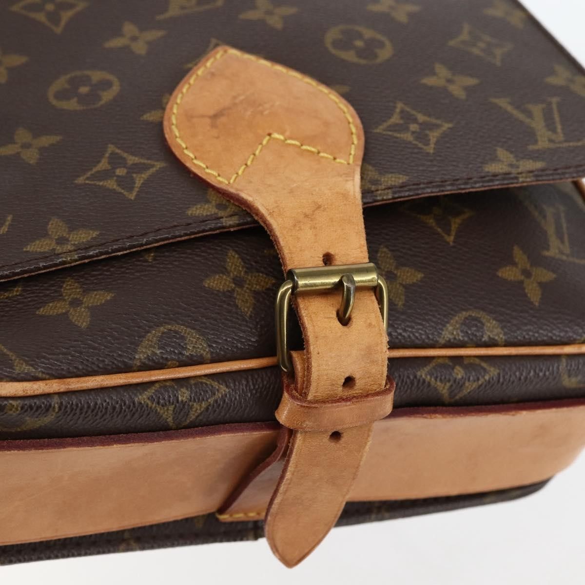 Louis Vuitton Louis Vuitton Cartouchiere Handbag Monogram Canvas Size ONE SIZE - 17 Thumbnail