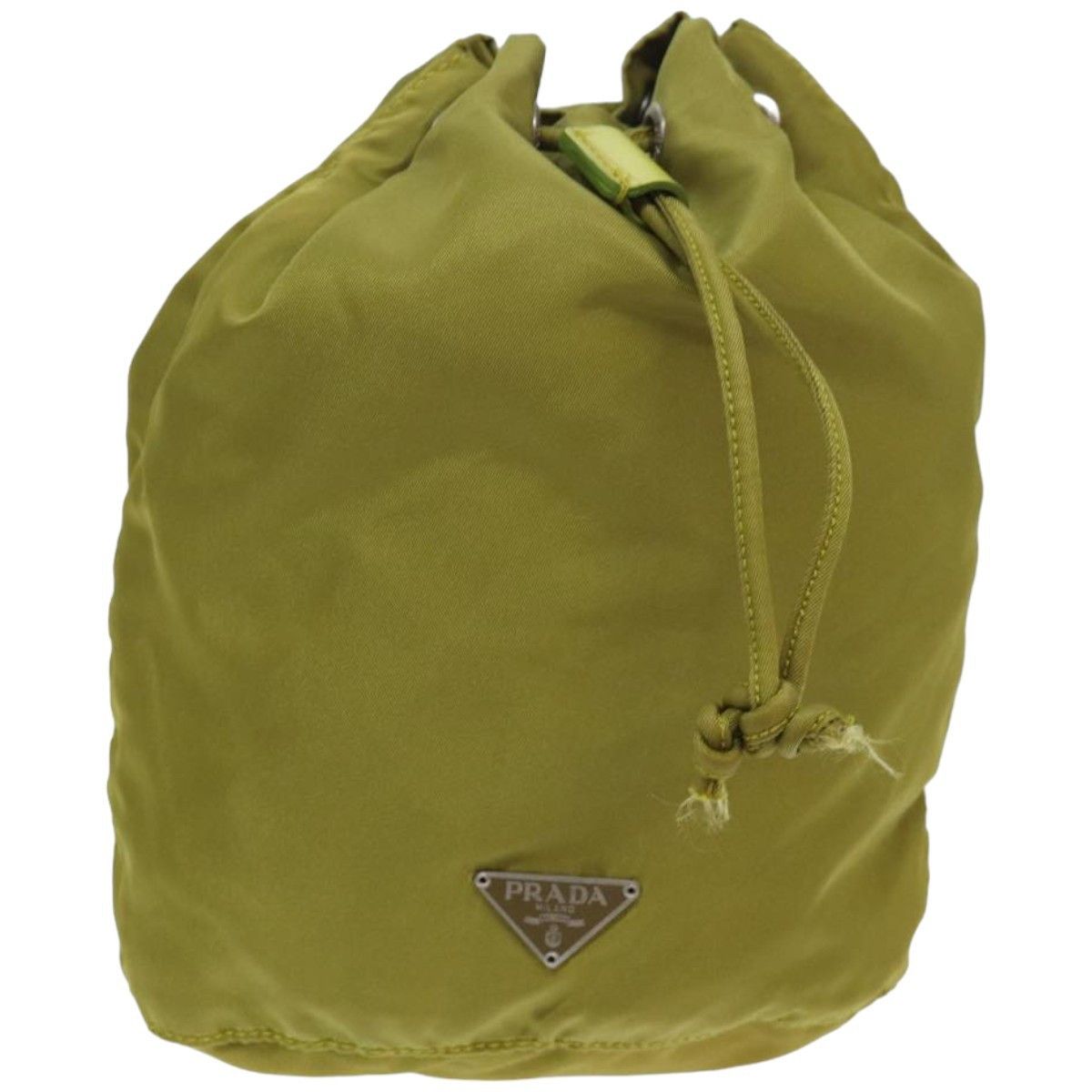 Prada Prada Drawstring Wristlet Bucket Bag Tessuto Size ONE SIZE - 17 Thumbnail