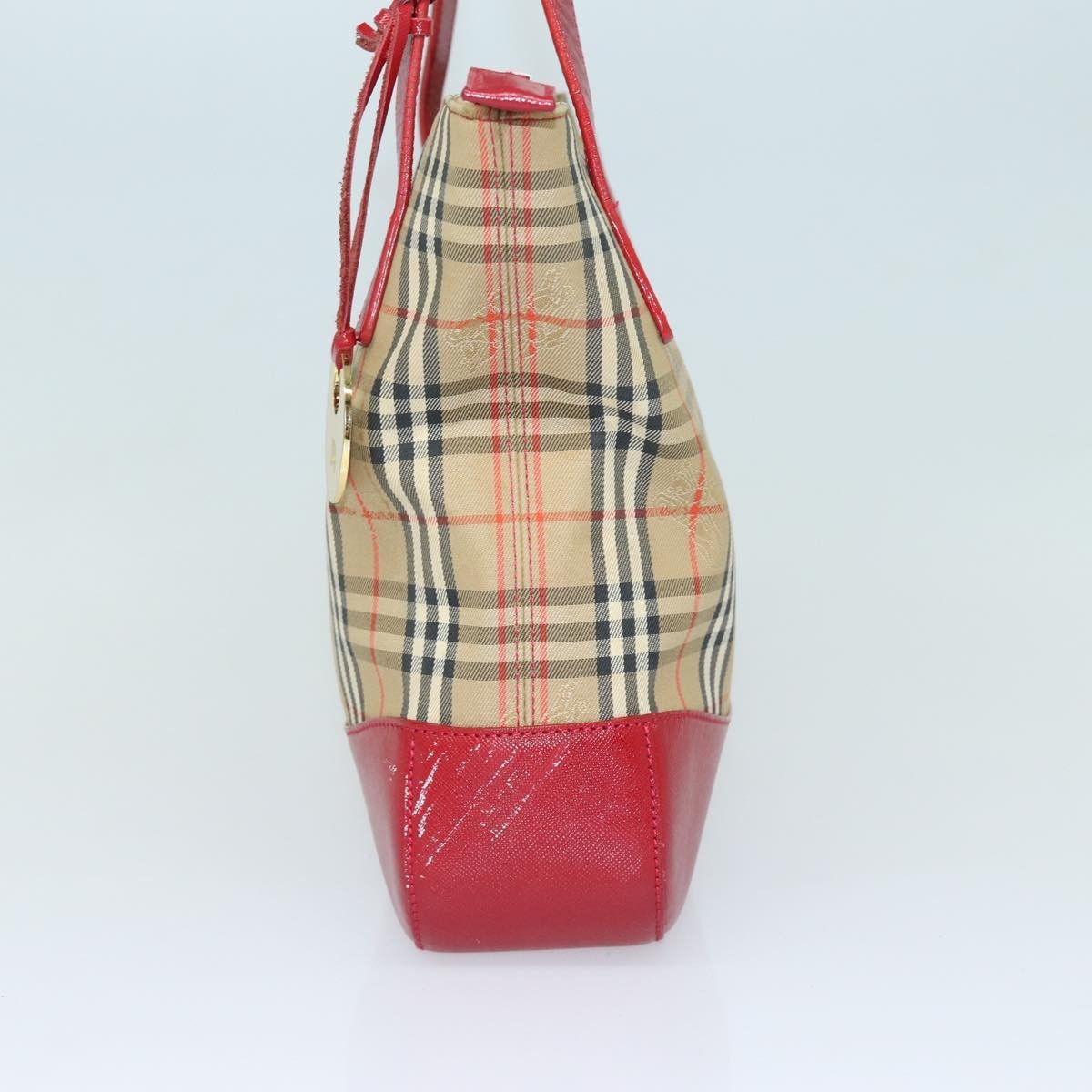 Burberry Burberry Nova Check Tote Canvas and Leather Size ONE SIZE - 3 Thumbnail