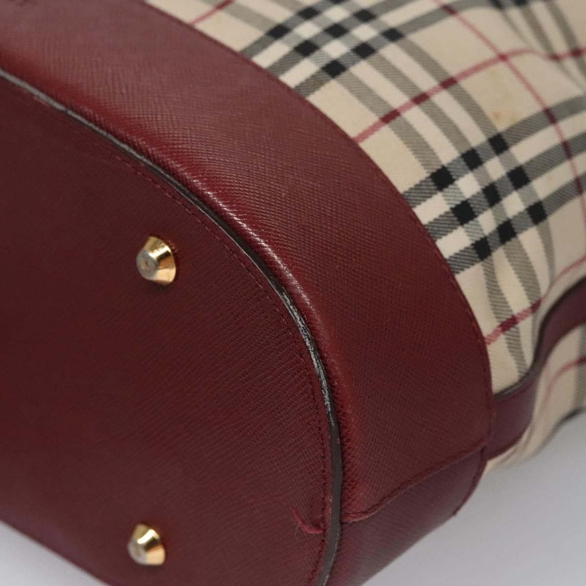 Burberry Burberry Nova Check Tote Canvas and Leather Size ONE SIZE - 9 Thumbnail