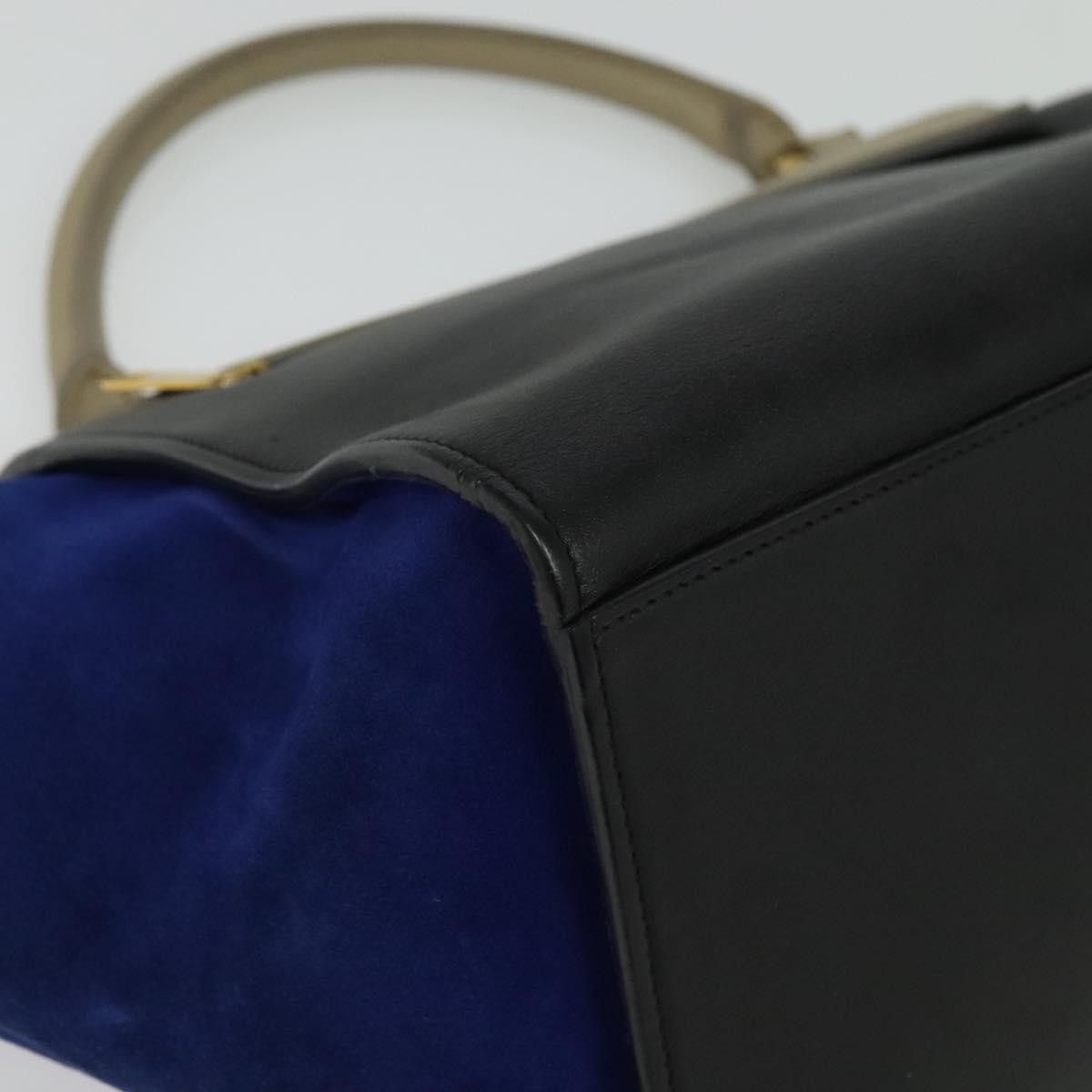 Celine Celine Tricolor Trapeze Bag Leather Size ONE SIZE - 11 Thumbnail
