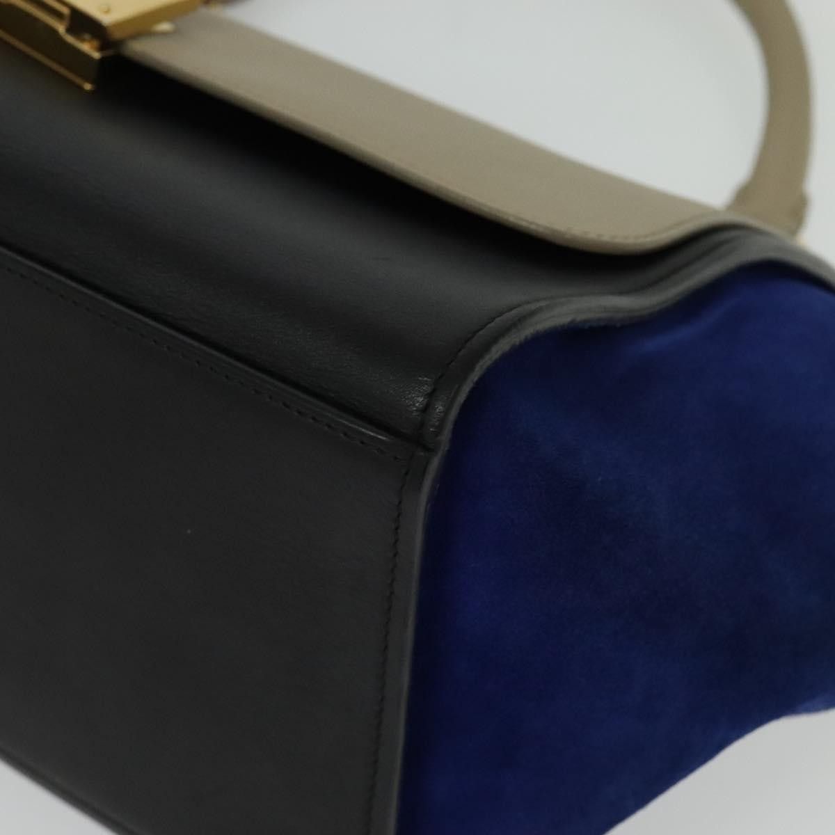 Celine Celine Tricolor Trapeze Bag Leather Size ONE SIZE - 12 Thumbnail