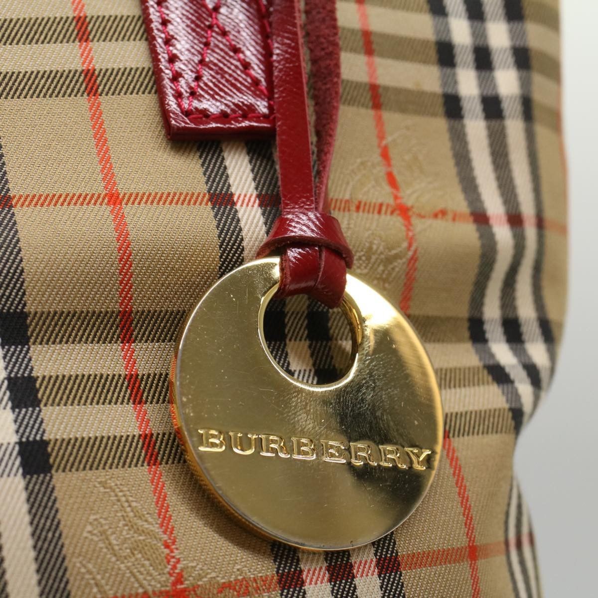 Burberry Burberry Nova Check Tote Nylon and Leather Size ONE SIZE - 15 Thumbnail
