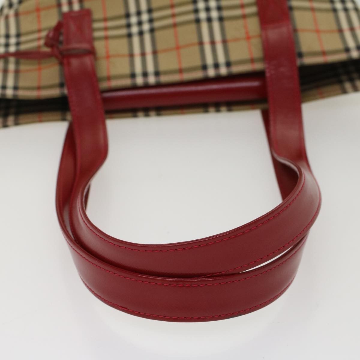 Burberry Burberry Nova Check Tote Nylon and Leather Size ONE SIZE - 6 Thumbnail