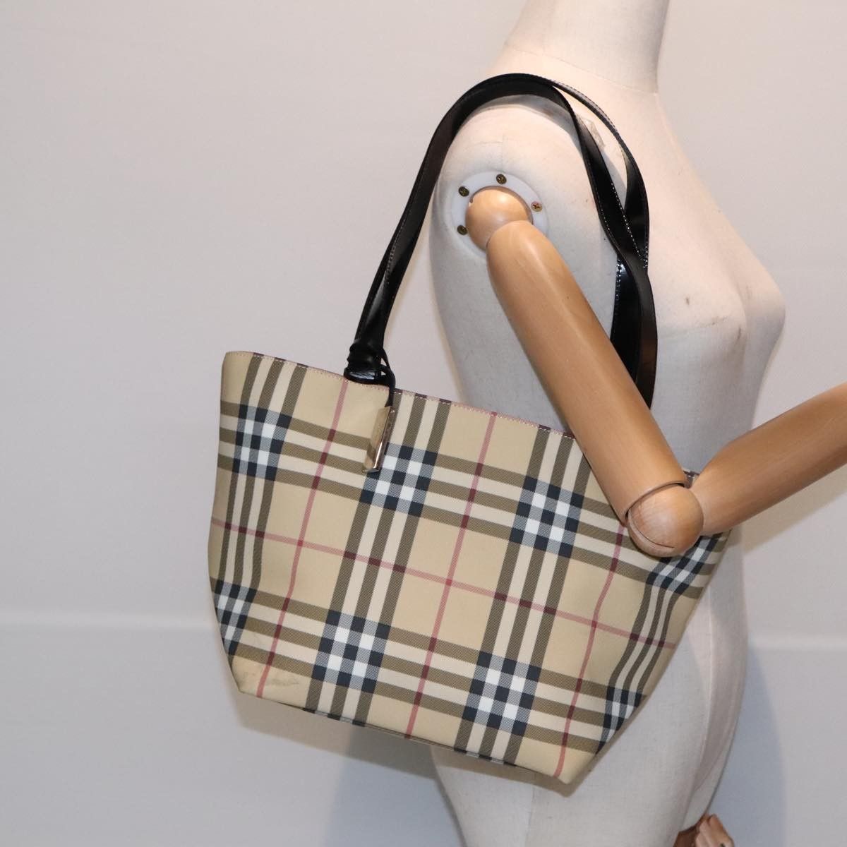 Burberry Burberry Nova Check Tote canvas check pattern Size ONE SIZE - 12 Thumbnail