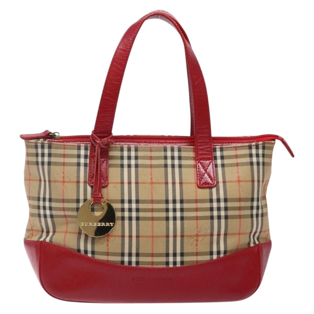 Burberry Burberry Nova Check Handbag Nova Check Canvas Size ONE SIZE - 18 Thumbnail